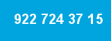 922 724 37 15 922 724 37 15